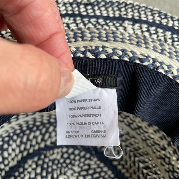 J. Crew paper straw hat OS - Picture 7 of 7